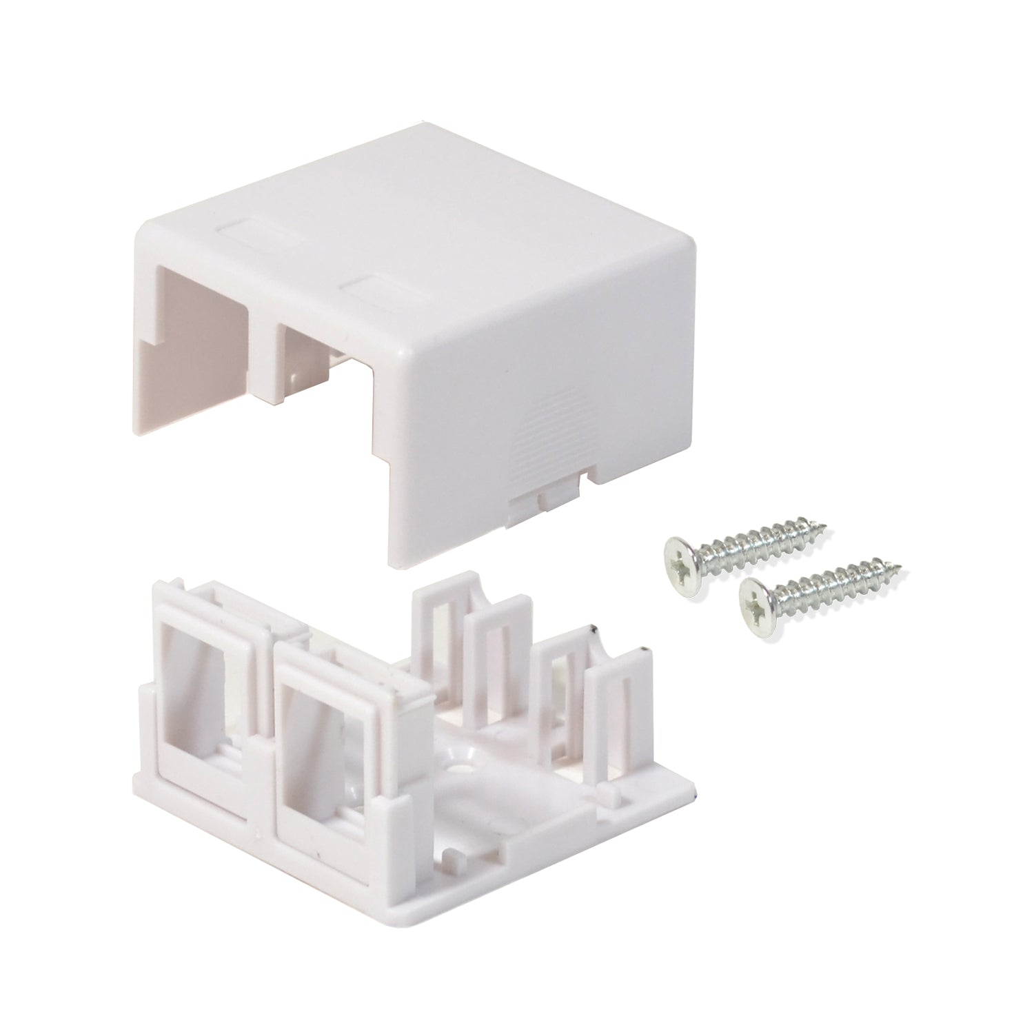 2 Port Surface Mount Box